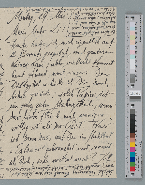 Vorschaubild von Brief an Ida Dehmel