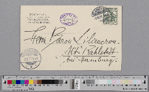 Vorschaubild von Postkarte an Detlev von Liliencron