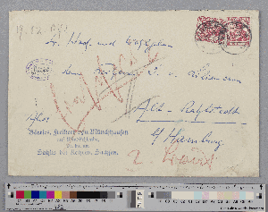 Vorschaubild von Brief an Börries von Münchhausen.
