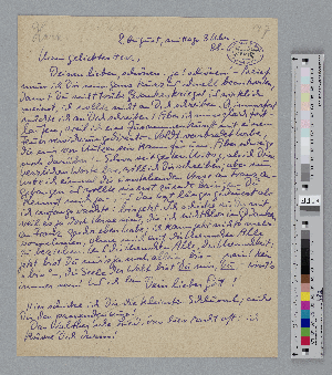 Vorschaubild von Brief an Paula Dehmel und Franz Oppenheimer