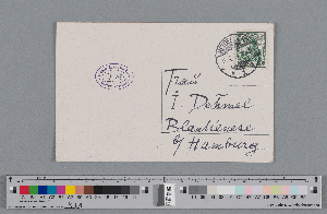 Vorschaubild von Postkarte an Ida Dehmel