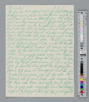 Vorschaubild von Brief an Alice Bensheimer