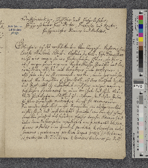 Vorschaubild von Brief an Johann Albert Fabricius