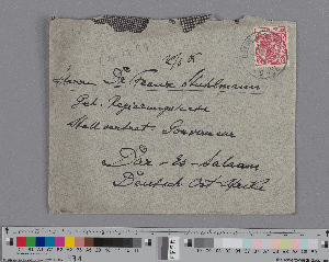 Vorschaubild von Brief an Franz Stuhlmann