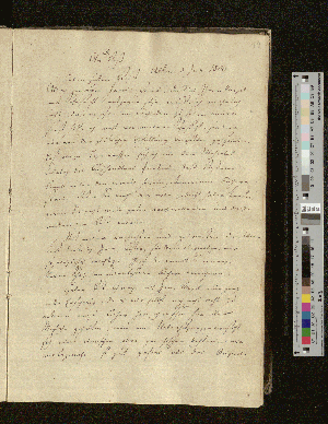 Vorschaubild von Brief an Johann Heinrich Voß