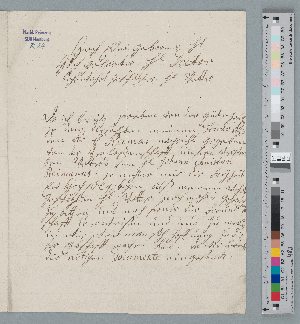 Vorschaubild von Brief an Johann Albert Heinrich Reimarus