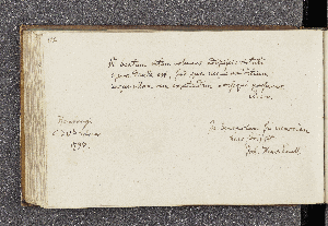 Vorschaubild von Joh[ann] Heinr[ich] Krull. – Incipit: Si beatam vitam volumus adipisci. – Hamburg, 18.02.1793
