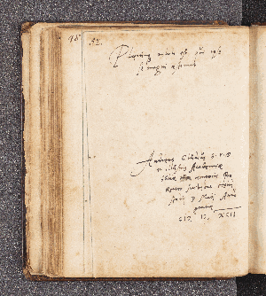Vorschaubild von Andreas Clutius. – Incipit: Plurimus nihili est, qui ipse se magni aestimat. – Helmstedt, 03.05.1592