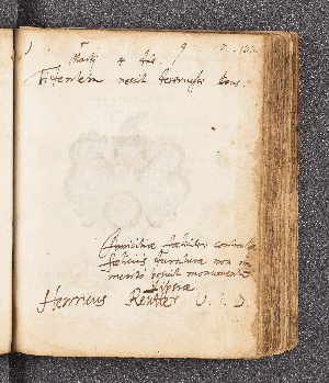 Vorschaubild von Henricus Rentter. – Incipit: Fidentem nescit deseruisse Deus [Psalm 27,14]. – Leipzig, 04.03.1597