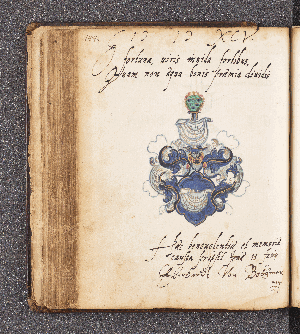 Vorschaubild von Eberhard von Bothmer. - Incipit: Fortuna, uiris inuida fortibus, Quam non aqua bonis praemia diuidis. - Jena, 13.06.1595