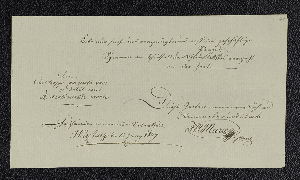 Vorschaubild von F... A... Marx. – Würzburg, 10.06.1809
