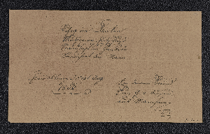 Vorschaubild von Fritz von Wiser. – Heidelberg, 19.08.1808