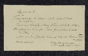 Vorschaubild von Simon Emanuel LaRoche. – Heidelberg, 29.08.1808