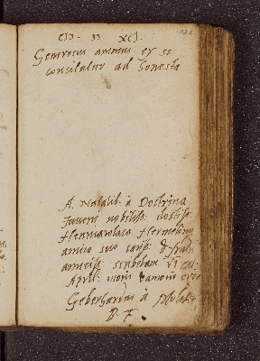 Vorschaubild von Geberhardus a Moltke. – Incipit: Generosus animus ex se concitatur ad honesta. – [Heidelberg], 27.03.1591