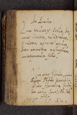 Vorschaubild von Joannes Alberti. – Incipit: Quae videntur utilia, honores, divitiae, voluptates. – Lübeck, 1590