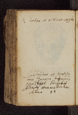 Vorschaubild von Albertus Semmelbecker. – Incipit: Virtus in actione consistit. – [Helmstedt], 1588