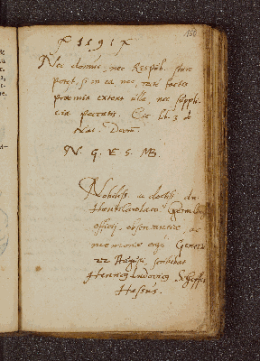 Vorschaubild von Henricus Ludwig Scheffer. – Incipit: Nec domus, nec res publicastare potest. – Genf, 22.08.1591