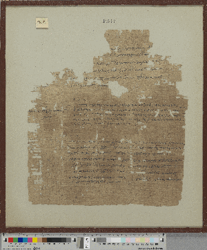 Vorschaubild von Quittungsbogen der Sentia Aquilina über Steuerzahlungen für Katökenland in Hephaistias, Fruchtland in Philadelpheia