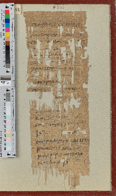 Vorschaubild von Fragment eines Zenon-Papyrus