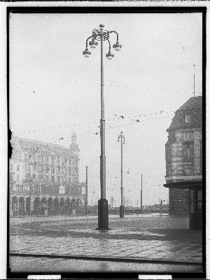 Vorschaubild von Lichtmast auf dem Rathausmarkt (Hamburg-Altstadt)