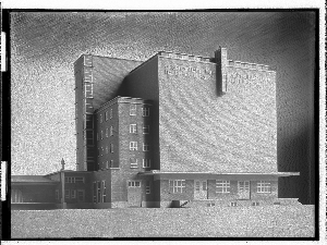Vorschaubild von Heringskühlhaus [Heringskühlhaus Grasbrookhafen] (Hamburg-Grasbrook): Gebäudeansicht : Modell