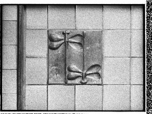 Vorschaubild von Berufsschule Angerstraße (Hamburg-Hohenfelde): Wandschmuck-Detail