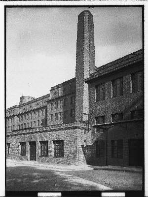 Vorschaubild von Untersuchungsgefängnis [Erweiterungsbau] (Hamburg-Neustadt): Wirtschaftsflügel Hofseite