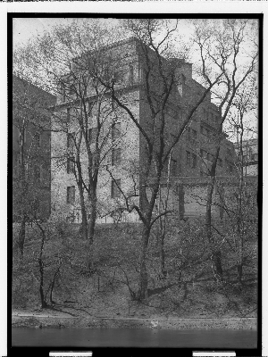 Vorschaubild von Untersuchungsgefängnis (Hamburg-Neustadt): Teilansicht von der Stadtgrabenseite