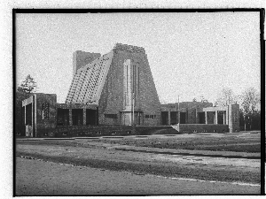 Vorschaubild von Krematorium Ohlsdorf (Hamburg-Ohlsdorf): Gebäudeteilansicht