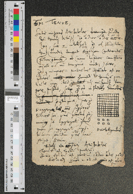 Vorschaubild von Tenue [mit Glyphe und Paginierung, zweimal (!):] p. 2.
