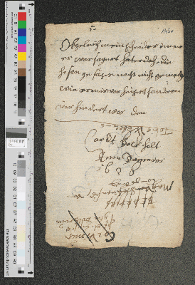 Vorschaubild von [Fragment einer Schülerübung (?) und gestrichene Notizen, u. a. zur Universität Leipzig]