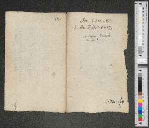 Vorschaubild von XXV De causis et lib. de efficiente ex fasciculis praelectionum in Jacchaeum