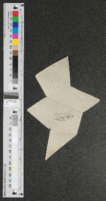 Vorschaubild von [Ausgeschnittenes Papiermodell eines Oktaeders]
