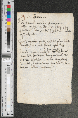 Vorschaubild von [Notizen, mit Glyphe und Paginierung, u. a:] Theoremata