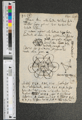 Vorschaubild von Quia tria octahedra [mit Glyphe und Paginierung]