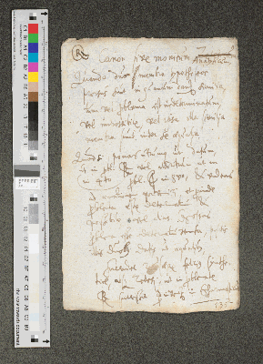 Vorschaubild von Canon sive Monitum Analyticam [mit Glyphe (22)]