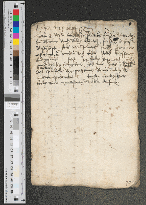 Vorschaubild von [Notiz einer Beobachtung (?) vom 14. September 1647]