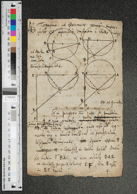 Vorschaubild von Topasma sub theorematis forma, imperfecte et superflue demonstrata ab Clavio et aliis [mit Glyphe (1) und Paginierung]