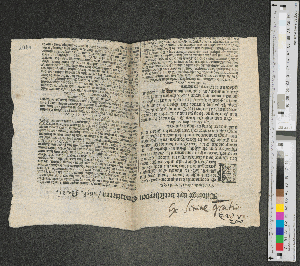 Vorschaubild von [Fragmente einer Zeitung:] Tijdinge uyt verscheyden Quartieren / 1658, No. 21