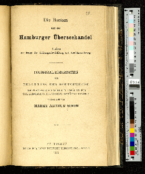 Vorschaubild von Die Banken und der Hamburger Überseehandel