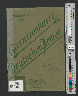 Vorschaubild von Garnison-Karte der Deutschen Armee