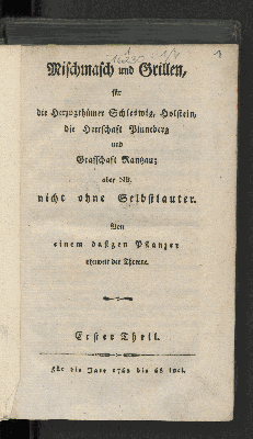 Vorschaubild von Für die Jare 1762 bis 66 incl.