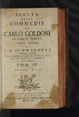 Vorschaubild von [Scelta Delle Commedie Di Carlo Goldoni, Avvocato Veneto]