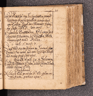 Vorschaubild von Gebete des S. Rappold zur H. Dreifaltigkeit von 1645.