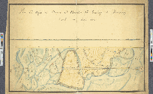 Vorschaubild von Plan und Aufriß der Brücken und Chausséen Von Hamburg bis Haarburg, Gebauet im Jahr 1813