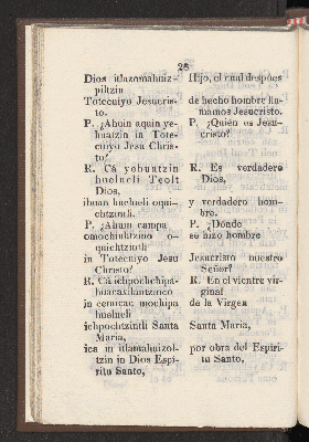 Vorschaubild von [Doctrina extractada de los catecismos mexicanos de los padres Paredes, Carochi y Castaño, autores muy selectos:]