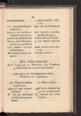 Vorschaubild von [Doctrina extractada de los catecismos mexicanos de los padres Paredes, Carochi y Castaño, autores muy selectos:]