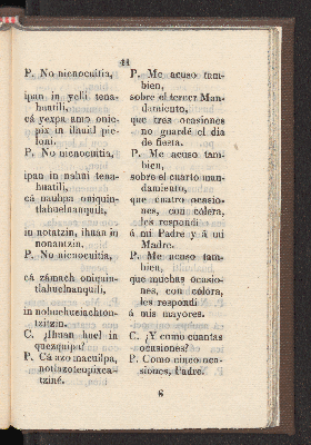 Vorschaubild von [Doctrina extractada de los catecismos mexicanos de los padres Paredes, Carochi y Castaño, autores muy selectos:]