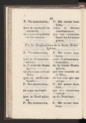 Vorschaubild von [Doctrina extractada de los catecismos mexicanos de los padres Paredes, Carochi y Castaño, autores muy selectos:]