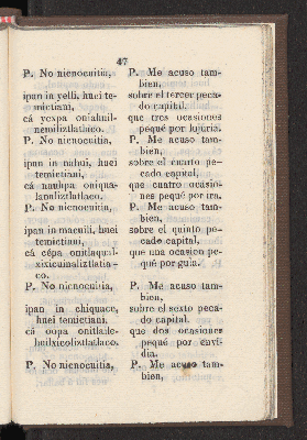 Vorschaubild von [Doctrina extractada de los catecismos mexicanos de los padres Paredes, Carochi y Castaño, autores muy selectos:]